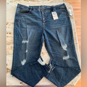 Kohls Juniors' WallFlower Flirty Curvy High Rise Jeans